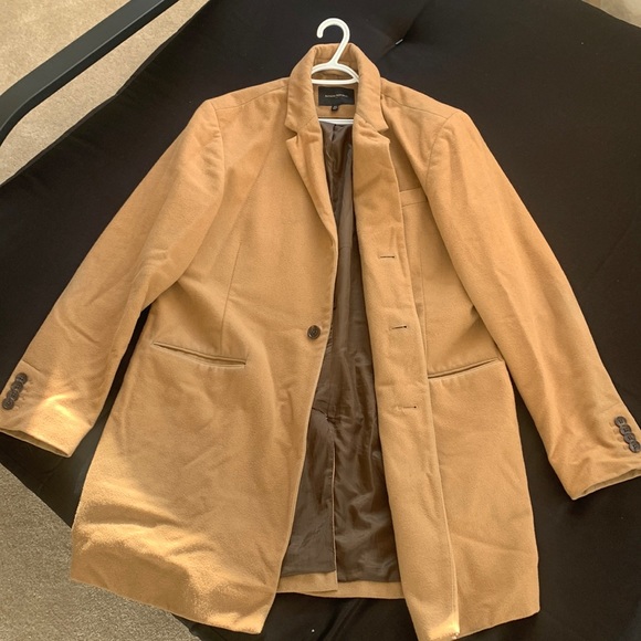 Mens banana republic pea coat jacket size XL - Picture 1 of 2